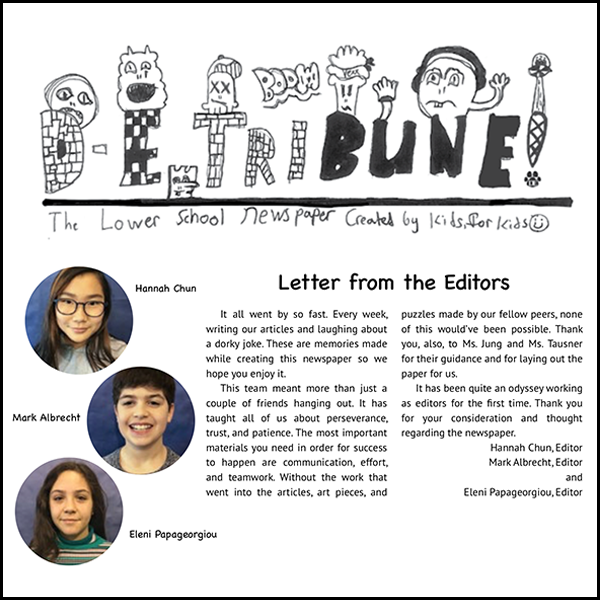 D-E Tribune: “Created by Kids for Kids”
