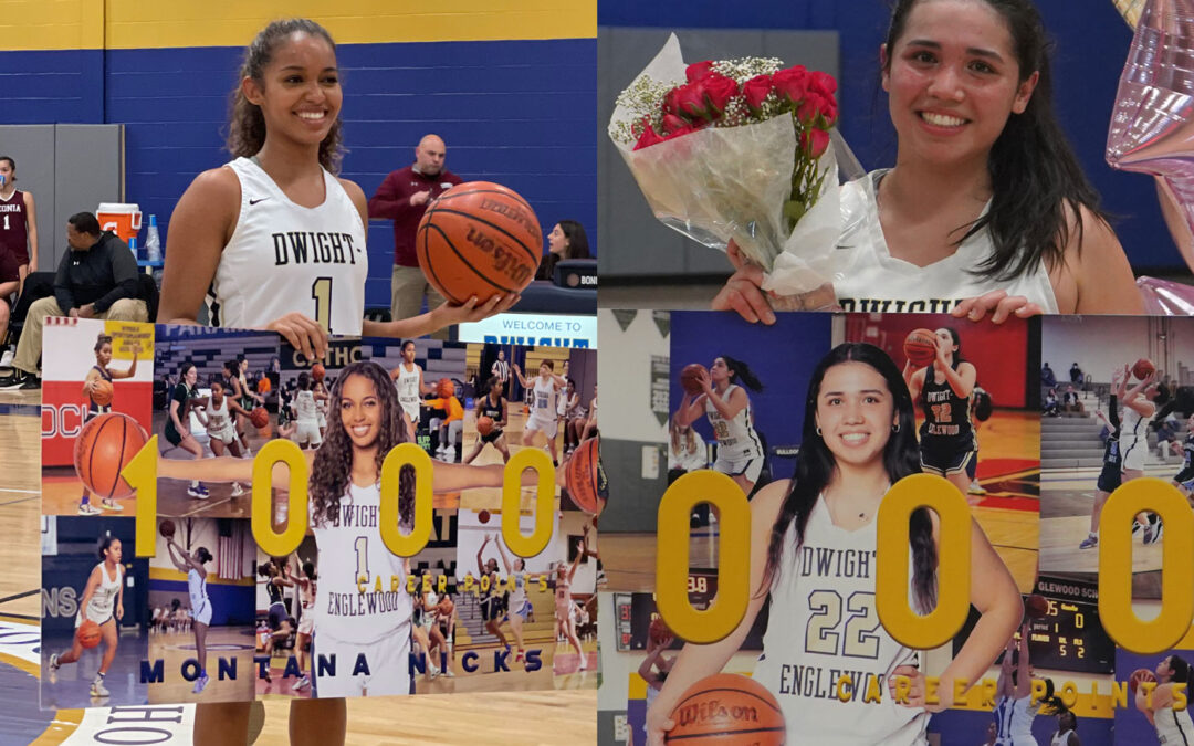 Girls’ Varsity Basketball Senior Players Make D-E History!