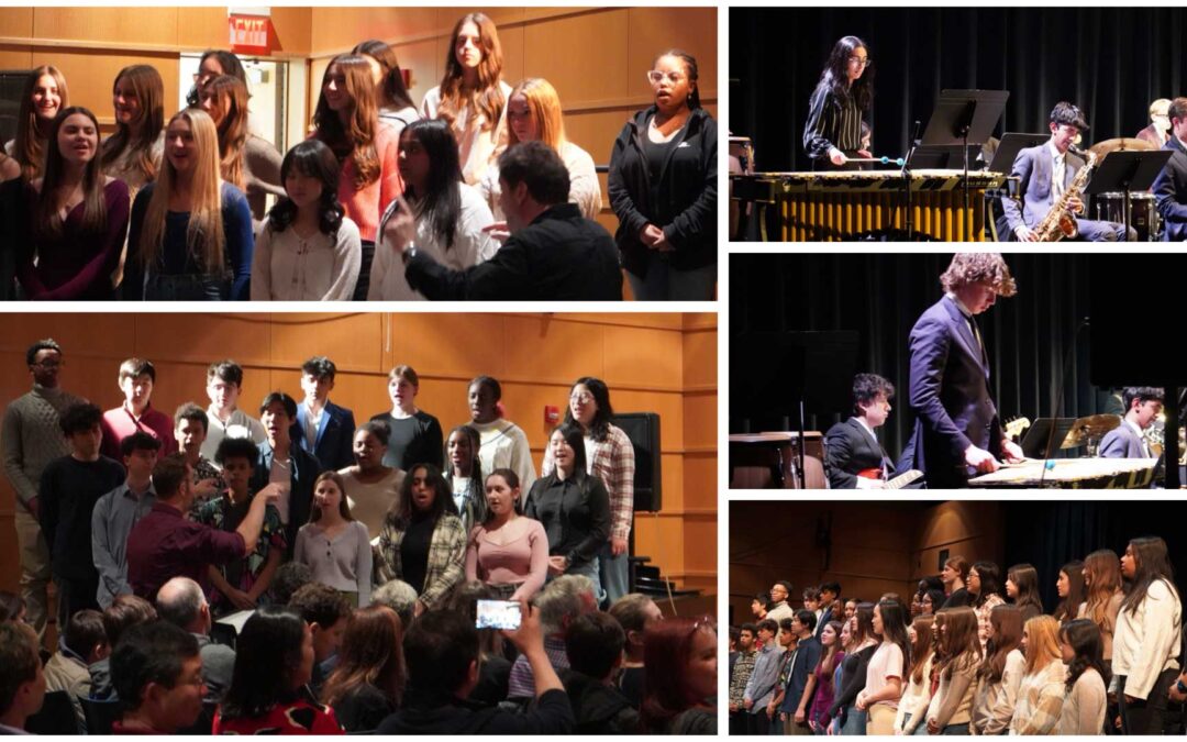 Stage Band, US Chorus & Jazz Workshop Winter Concert Highlights