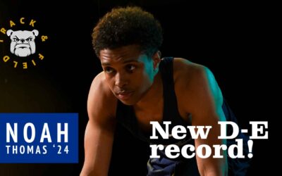 Congratulations Noah Thomas, New D-E School Record in Triple Jump! 