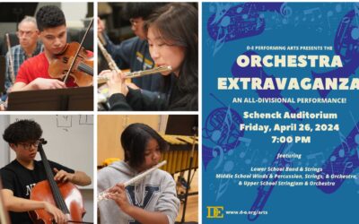 Orchestra Extravaganza Concert on Friday, April 26. 