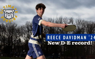 Congrats Reece Davidman ‘24, 120th Assist for Ultimate Frisbee!