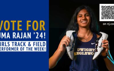 Vote for Uma Rajan ‘24 for NJ.com Girls Track & Field Performer of the Week! 