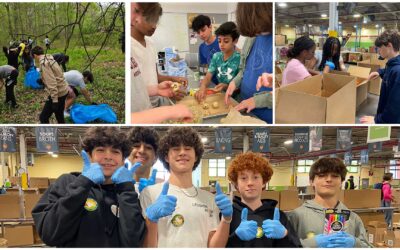 Service Learning Trips Empower, Engage 8th Graders  