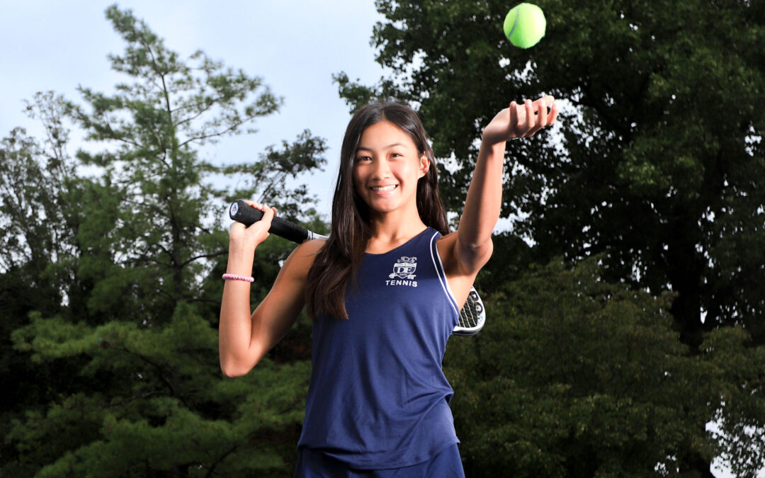 Sylvie Yao Named NJIC Girls Tennis Athlete of the Year!