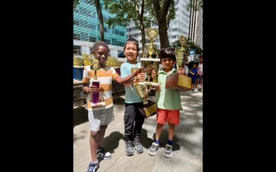 D-E Lower School Chess Players Win 1st at Bryant Park Tri-State Chess Championship