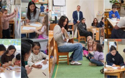 D-E Senior Shares Her Self-Published Book with PreK 4