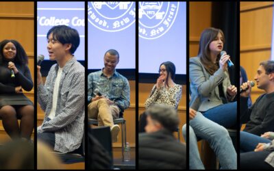 Young Alumni Return to Campus to Discuss Life After D-E