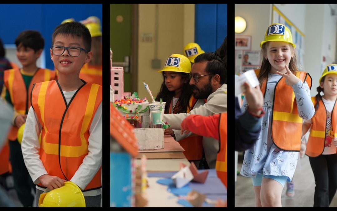 First Graders Present Their Houses and Homes