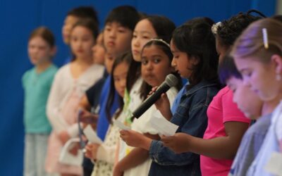 Third Graders Share How They Made a Difference This Year