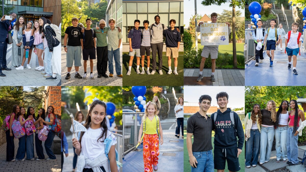 Welcome Back! First-Day Energy Shines Bright Across the D-E Campus